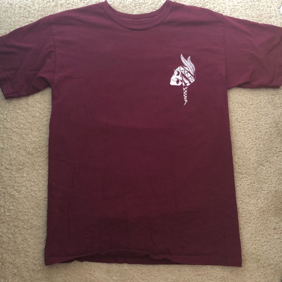 Tops | Vans Indian Skull Tee | Poshmark